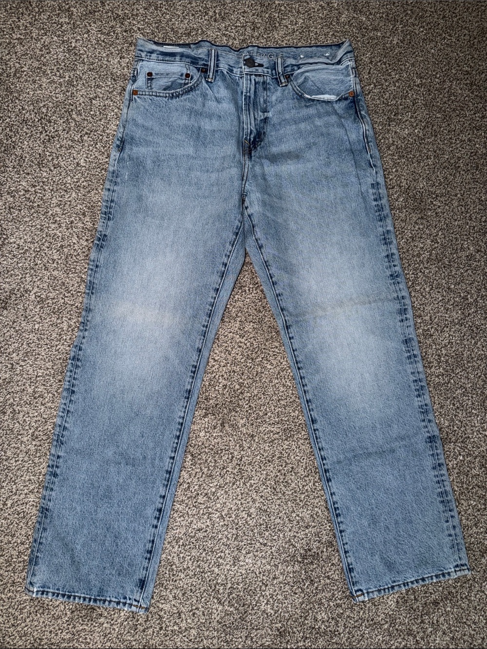 American Eagle Outfitters Light Blue Straight Jeans